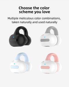 M-S8 Wireless Earhook Stereo Single Ear Clip HIFI Bass Music Earring Over-Ear TWS Headset Sport Earbuds Opp bag package lyp077