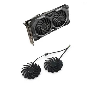 Solglasögonramar för MSI RX5700 5700XT MECH 8G Grafikkort Kylfläkt PLD09210S12HH