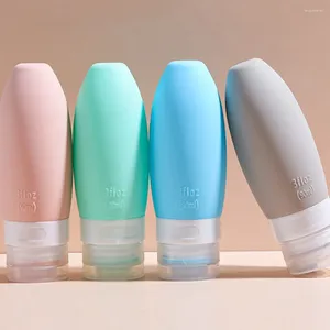 Storage Bottles 1/4PCS Conical Silicone Travel Bottle Set Essentials Cosmetic Squeeze Containers Packing Lotion Points