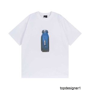 Designer Correct Version B Family 2024 New Aquarius Letter T-shirt a maniche corte Vestibilità ampia per uomo e donna IMDP