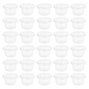 Disposable Cups Straws 50pcs Food Bowls Takeout Porridge Packing With Lid