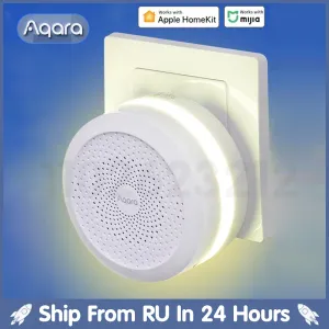 Kontrola Aqara Hub M1S Smart Home Zestawy Zigbee Czujniki temperatury Water Human Sensor Przekaźnik Mini Switch Połączenie dla Xiaomi Homekit