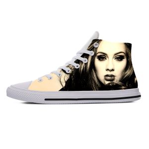 Buty gorąca moda Adele High Sneakers Men Men Wysokiej jakości Handyness Fajne buty swobodne oddychające wysokie letnie buty deski