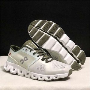 Outdoor-Schuhe Schuhe 2023 No1 auf x Form Schuhe Federer Designer Männer Frauen Kissen Workout Cross Training Schuh Weiß Aloe Leichte Sh