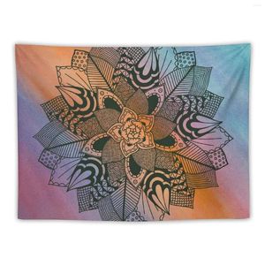 Arazzi Succulente Mandala Tapestry Decorazione estetica da parete