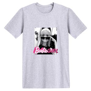 2024 barbie shirts T Shirt Lovers Short Sleeve Embroidery Printing Leisure and Trendy Advanced Fabric Designer Makes Sportswear Street Clothes womens designer