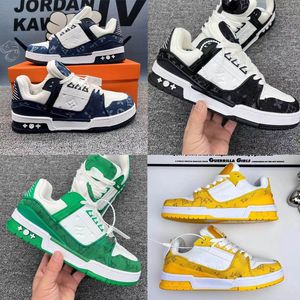 Sneaker Scarpe firmata per uomini Scarpe da corsa casual allenatore per esterno per esterni per esterni piattaforma di pelle di pelle di cuoio Abloh sovrapposti schuhe schuhe