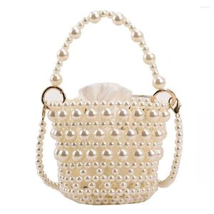 Totes Pearl Handle Evening Dinner Bags Casual Mini Elegant Party Purse Cute Hand Beading Holiday Gift Shopping Travel