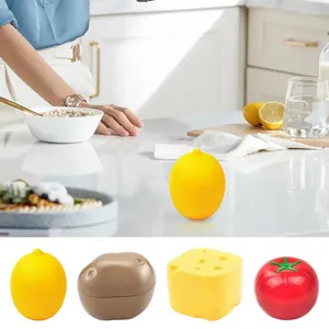 Storage Bottles Food Container Creative Cheese For Fridge Fresh Box With Lid Keeping Kitchen Gadget