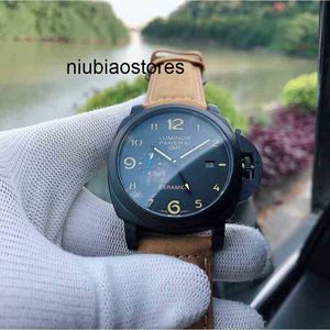 Mechanical Ruch Watch Luksusowe szwajcarskie automatyczne szafirowe lustro 47 mm 13 mm importowane skórzane opaski projektanci nadgarstka Kwnp