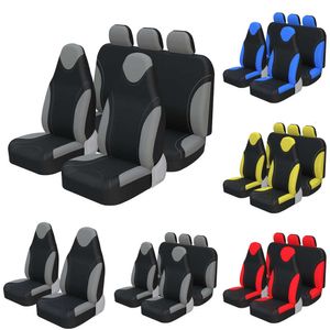 Autoyouth Racing Style Integrated Bucket Car Seat Cover Flat tyg Auto för Renault Kaptur Captur 2016 - 2019