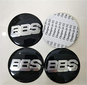 BBS bilhjulscentrum Cap Emblem Badge Stickers Black Silver09096192