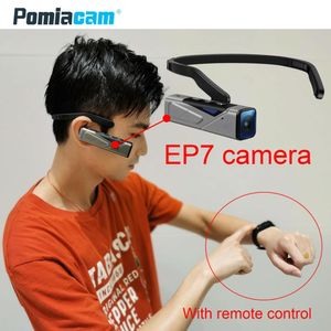 EP7 Video Camera 4K Camcorder Full HD 30FPS Wearable Waterproof Camara Filmadora Vlog Camera DVR Support Phone APP