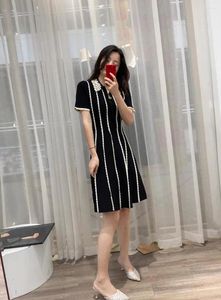 Party Dresses Autumn / Winter Women's Embroidery Hollow Lace Stitching Knitted Dress Female Little Black Mini