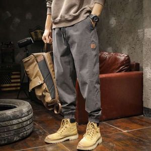 British Yapi Workwear Pants for Men's 2024 Spring and Autumn Season Trendy Brand Loose Ankle Pants, American Men's Casual Long Pants