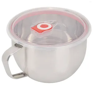 Bowls Multipurpose Stainless Steel Bowl For Noodles Soup Snack Bento Lunch Box Container With Lid