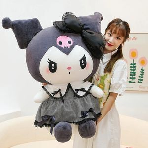 Büyük boy kuromi melodi cinnamoroll peluş oyuncak yastık anime doldurulmuş bebek anime kanepe yastık