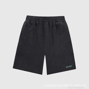 Designer High version B family limited luminous print simple and versatile loose drawstring unisex sports shorts NC2G
