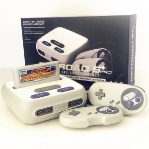 Console RETROAD Console da gioco Super Retro HD Supporto versione hardware Cartuccia di gioco originale Super Nintendo Display HDRCA C51HD