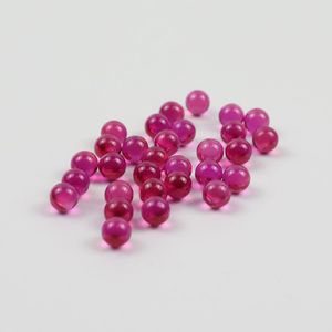 JCVAP 3mm 4mm 6mm Ruby Terp Pearl Dab Pearl Ball Insert Red Color for 25mm 30mmクォーツバンガーネイルガラスボン
