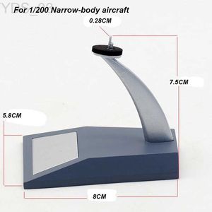 Base de suporte para modelo de avião, modelo de aeronave para escala 1 200, corpo largo ou estreito, base de avião, suporte yq240401