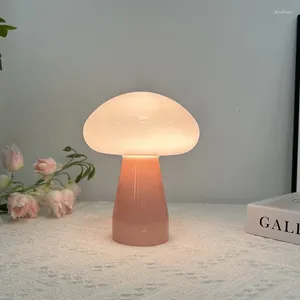 Wall Lamp Mushroom Table Romantic Night Lights Bedroom Bedside Atmosphere Decorative