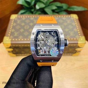 럭셔리 시계 복제품 Richardmills 자동 이동 손목 시계 Watchband Swiss Wristwatches 방수 손목 시계 스테인리스 스틸 디자이너