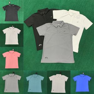 Tasarımcı Erkek Tişörtler Frens Marka Polo Gömlek Kadın Moda Nakış Mektubu İş Kısa Kollu Calssic Tshirt Asya Boyut M-3XL