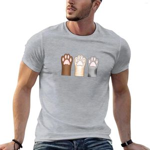 Men's Polos Paws T-Shirt Anime Clothes Tops Graphic T Shirts Oversized Shirt Mens Workout