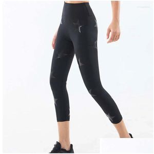 Yoga Outfits Iniciar Design Mulheres Y Cintura Alta Treinamento Fitness Leggings Ginásio Elástico Calças Apertadas Roupas de Treino Drop Delivery Sports O OTHQJ