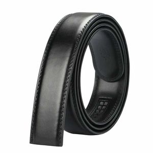 Belts 35mm wide belt unbuttoned mens casual belt used for jeans high-quality genuine cowhide leather spine belt black brown Q240401