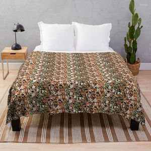 Filtar Autumn Calico Camouflage Throw Filt Kid's Fashion Soffa Retro Summer Plush