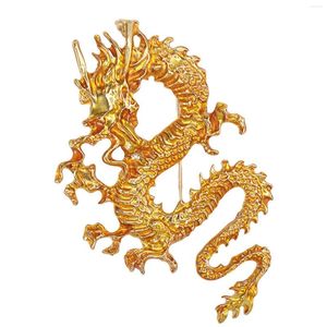 Broches voando dragão orgulho broche pino artesanato alfinetes de lapela para feminino masculino acessórios de decoração