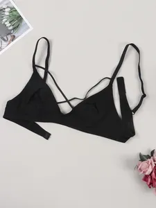 Bras Sets Varsbaby Simple Unlined Bra For Women Wireless Soft Cotton Sports Bralette Little Sexy