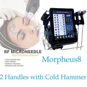 Microagulha RF Morpheus 8 Máquina de Radiofrequência Microagulhamento Levantamento de Pescoço Tratamento de Cicatrizes de Acne Remoção de Estrias