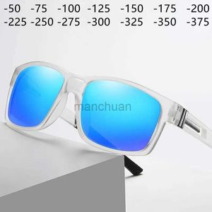 Óculos de sol -100 -125 -150 Óculos de sol Myopia Prescrição óculos de sol personalizados Óculos de sol personalizados Hiperópia polarizada +175 +200 colorido 240401