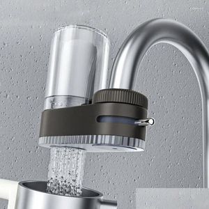 Kitchen Faucets Seven-Layer Filtration Water Purifier Faucet Percolator Filter Filtro Chlorine Bacteria Removal Direct Drink Filte D Dhw0Y