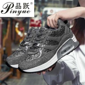 Pumps Top Fashion Lederschuhe handgefertigte Luxusmarke Tenis Feminino Sapato Women Casual Wedges Korb Femme Air Superstar 3540