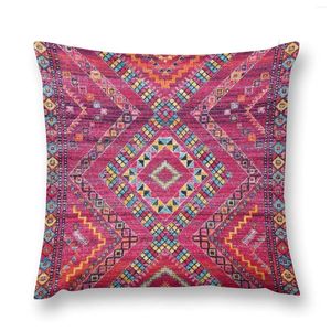 Подушка винтажного розового цвета в восточном богемном марокканском стиле.Чехлы для диванов S