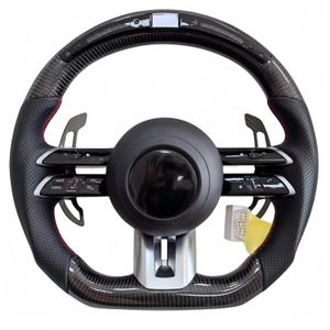 Adatto per Mercedes-Benz AMG W223 AMG E300 CLS200 Dragonfly Pulsante Modificata in fibra di carbonio Tappo e riproduzione