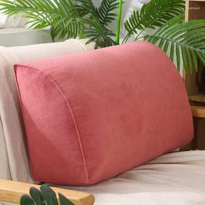 Pillow Removable Comfort Soft Bed Rest Reading Big Wedge Adult Backrest Lounge Sofa Cushion Back Support For Sitting