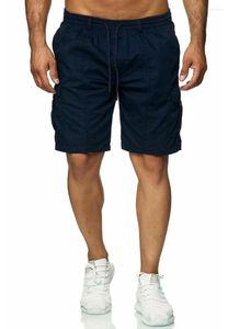 Pantaloncini da uomo Pantaloni casual larghi da esterno estivi Cinque quarti Cargo multitasche transfrontaliero