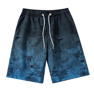 Men's Shorts Swim Trunks Mens' Lace Up Pocket Fashion Leisure Holiday Beach Pants Summer Casual Trousers For Mens
