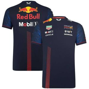 Tuta da moto da corsa F1 di vendita calda tuta da ciclismo traspirante ad asciugatura rapida girocollo a maniche corte T-shirt da lavoro fuoristrada