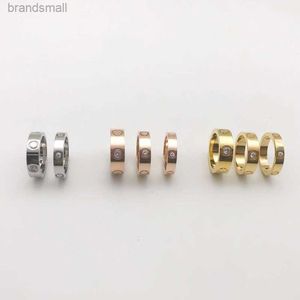 Designer-Ring für Frauen, klassischer Luxus-Liebesband, modische Frau, Eheringe, hochwertiger 316L-Edelstahl-Schmuck