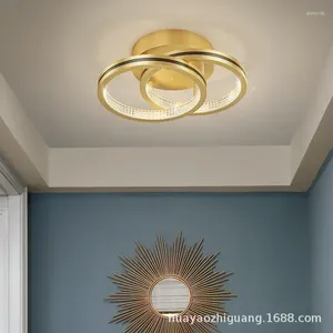천장 조명 현대 LED 램프 미니멀리스트 통로 샹들리에 창조적 인 복도 현관 거실 침실 북유럽 홈 장식