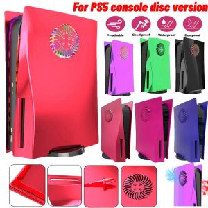 Cases Faceplates For PS5 Console Disc Replacement AntiScratch Dustproof Protective Cover Hard Shell For PS5 Case Game Accessories