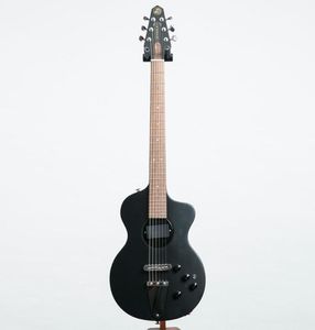 リックターナーモデル1スペシャルCエレクトリックギターオールブラックサテン限定版アンバウンドマホガニーボディラミネーションヒールキャップアバロン4337418