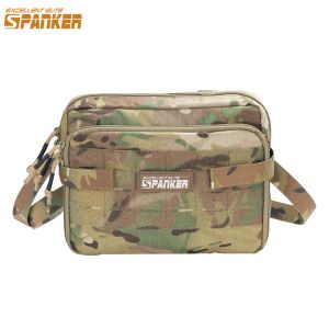 Bags Tactical Shoulder Backpacks EDC Outdoor Military Sling Bag Nylon Molle Hiking Camping Pack Range Bag Hunting Pouches