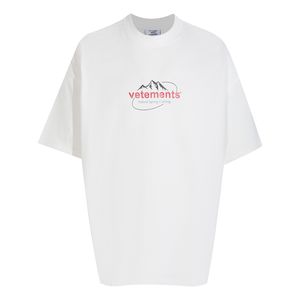 Letter Printing T-Shirt Men Women Tee Vintage T Shirt Black White